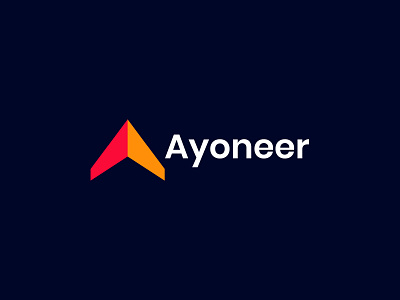 Ayoneer Modern A Letter Logo - Branding