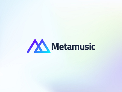 Metamusic - Modern Logo Branding 3d abstract logo app logo brand identity branding colorful logo gradient logo graphic design illustration lettermark logo designer logo inspiration logomark m minimalist logo monogram music logo musician symbols typography