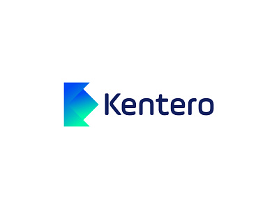 K letter modern logo design - Company logo branding - Lettermark