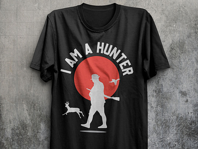 Iam a hunter amazon t shirts hunter hunter t shirt hunting hunting t shirt hunting t shirt design hunting vector illustration print t shirt t shirt design t shirt design idea t shirt design vector