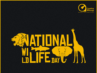 National Wildlife Day animals branding creativeagency design digital digitalmarketingagency national wildlife day