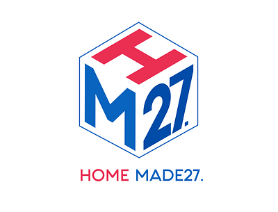 home made27 (logo) art branding design flat illustration illustrator logo minimal vector