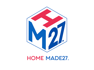 home made27 (logo) art branding design flat illustration illustrator logo minimal vector