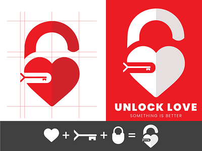 Unlock Love Logo design app bestshot boxing branding creative creative logo design designidea logo love lovecraft lovely loving minimalist modern modernlogo unlimited unlock unlocked unlocklove