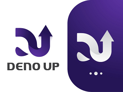 D & U letter logo/ Deno Up logo app applogo bestshot boxing branding creative creative logo design designer dletterlogo dlogo duletterlogo flat food icon logo minimalist modern ui uletterlogo