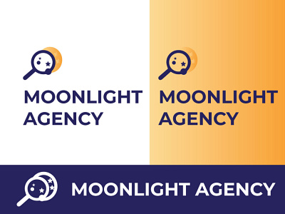Moonlight Agency/Seo Company logo agency agencylogo app bestshot branding creative creative logo design flat logo minimalist modern moodboard moon moonlight moonlogo moonshine searchlogo seo seologo