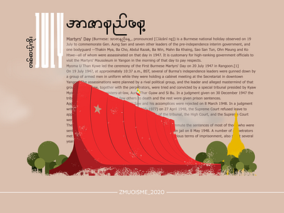 Burmese Martyrs' Day july19 myanmar