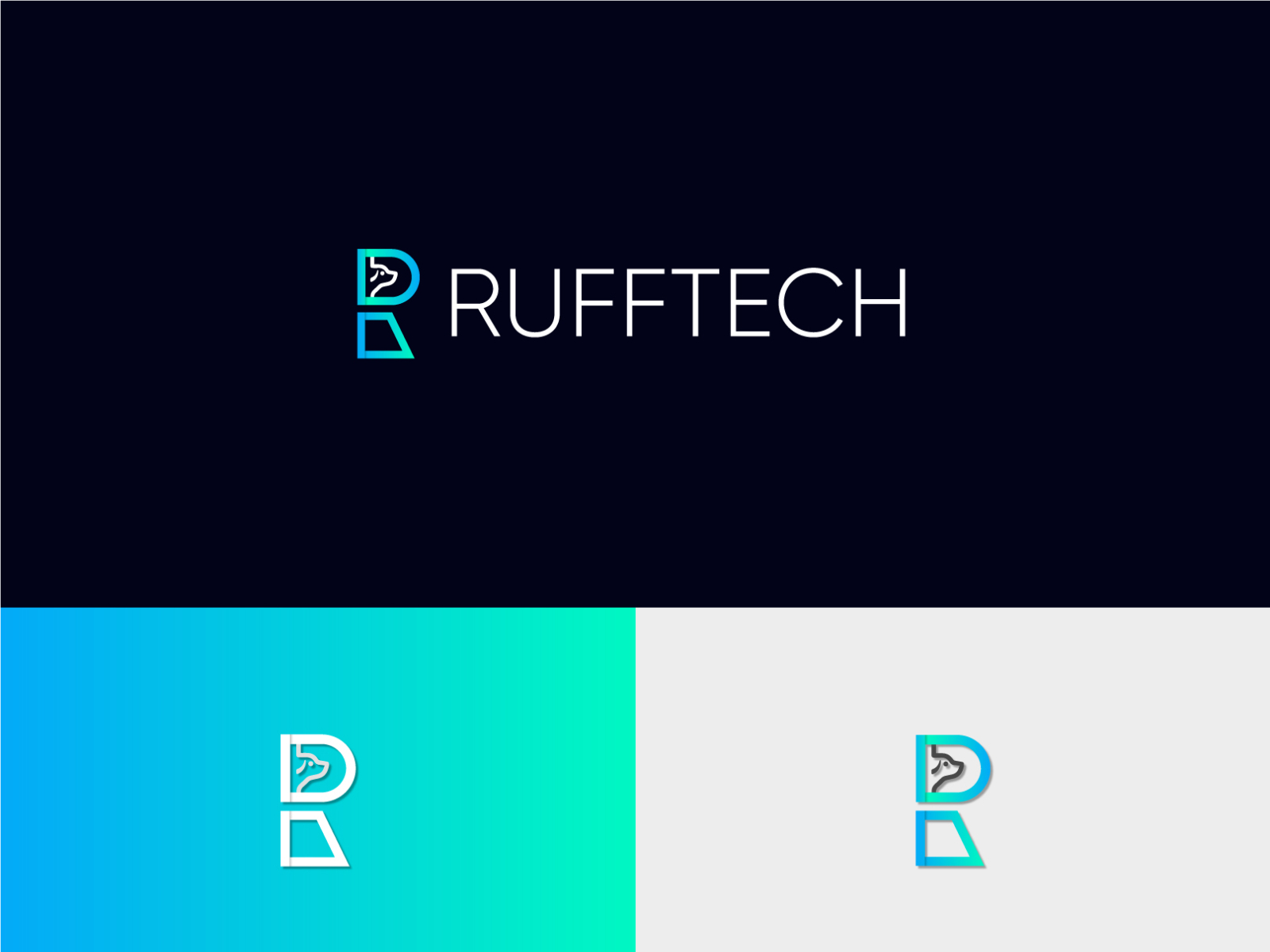 R letter logo by Kakon Ghosh on Dribbble