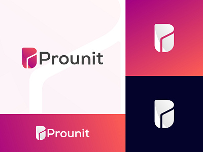 Prounit-P Letter Logo