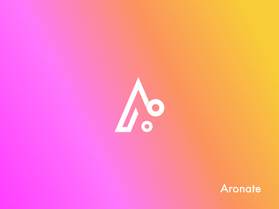 Aronate. a letter logo a logo brand design brand identity branding business logo logo minimal minimal logo modern logo modern startup startup logo tech logo