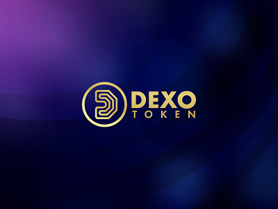 Dexo Token Logo. abcdefgh bitcoin blockchain logo brand design brand identity branding crypto logo cryptocurrency d letter crypto logo illustration logo minimal modern logo vector