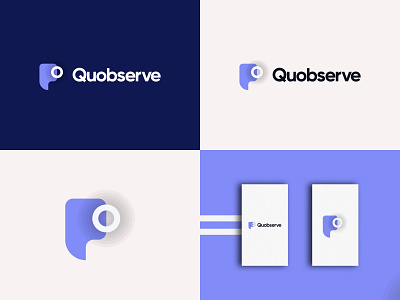 Quobserve Logo- Website Proofreading Platform