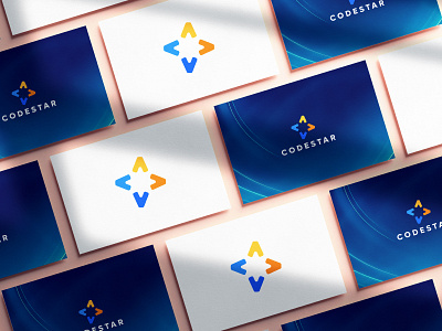 CodeStar Logo Design