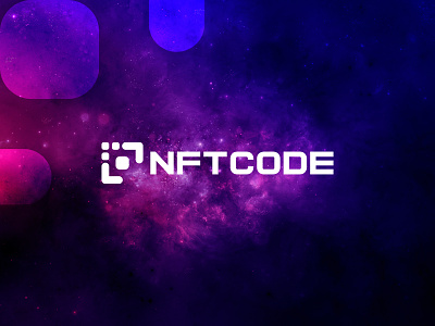 NftCode Logo blockchain brand design brand identity branding coding crypto cryptoart logo metaverse minimal modern logo nft nftart nftcode logo nfts
