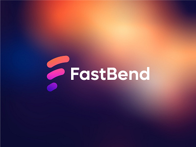 FastBend Logo abcdefghijkl app icon brand design brand identity branding design f f letter logo gradient letter logo lettermark logo minimal modern logo tech logo