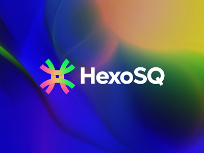 HexoSQ- Tech Logo brand design brand identity branding hexa logo logo minimal modern logo square tech logo technology web3