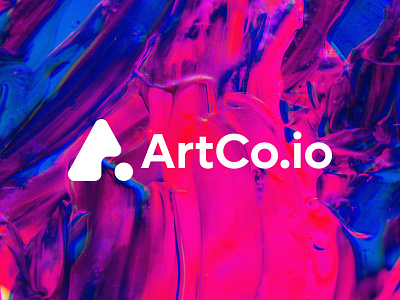 ArtCo.io- Ai platform Logo a letter logo ai art ai logo ai platform logo brand design brand identity branding minimal modern logo tech logo