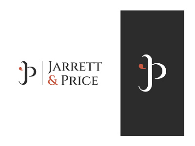 Jarrett & Price- Law Firm Logo brand design brand identity branding design injury law firm jp law law firm logo letter j letter jp letter p logo logo design minimal modern logo