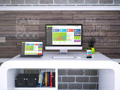 Blankon - Fullpack Admin Theme admin mockup 3d interior product theme website