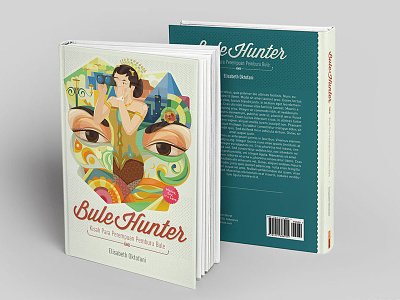 Bule Hunter Cover book bule cover design hunter illustration