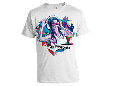 Stereosonic girl music shirt stereosonic