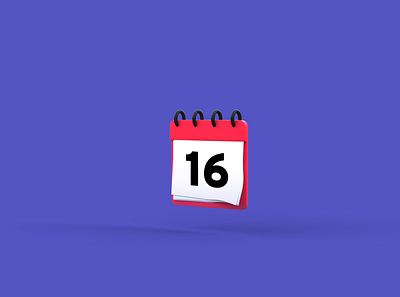 What date is today? 3d blender icon icondesign octane render ui webdesign