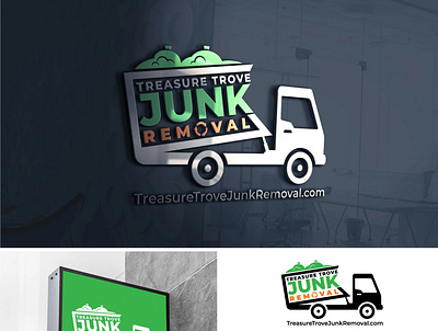 Treasure Trove branding design designer flat icon illustrator logo realestate travel vector