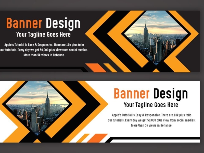 Banner Design by Shuvo on Dribbble