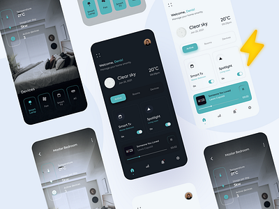 Smart Home App concept design