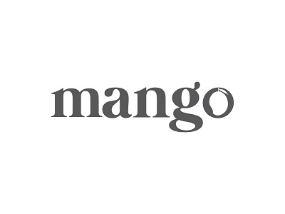 Mango Logo branding logo typogaphy typography typography art