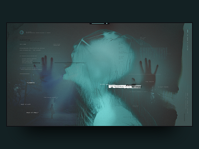 X-Files-inspired wallpaper design screen screengraphics ui visualdesign wallpaper xfiles