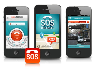 Sos Urgences - iPhone & Android / Malakoff Médéric