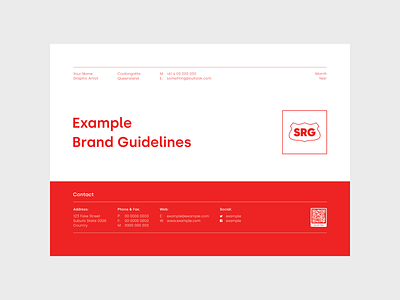 Branding Guideline Template for Affinity Publisher