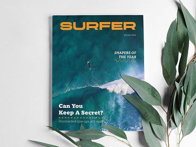 Surfer magazine cover