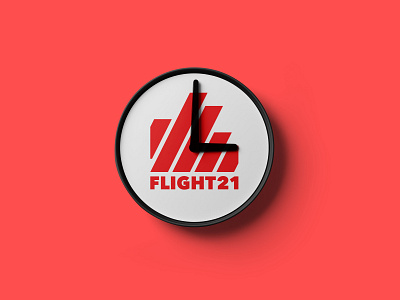 Flight21 red clock