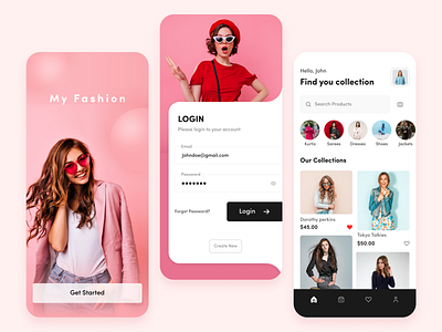 #FASHION - Online Fashion shop Mobile App