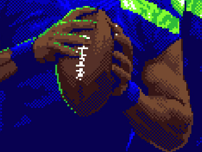 Wilson close football pixel