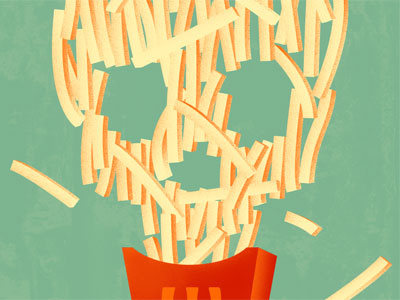 Snack Attack 2 design illustration texture vector