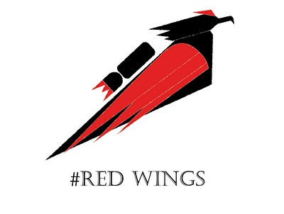 Red Wings icon illustrator logo red wings vector vector logo