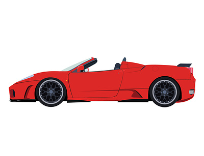 Ferrari f430 design illustration