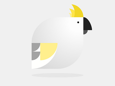Another bird abstract bird illustration shapes white