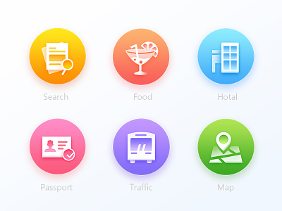 6 Icon design for news app icon