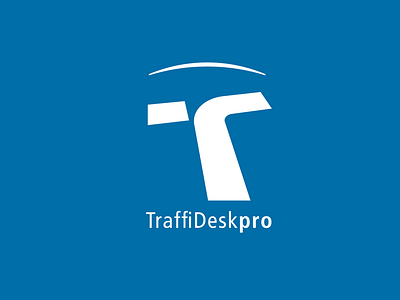 Traffidesk Logo control logo software traffic