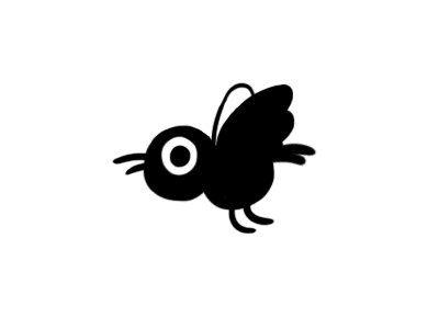 Lil'Bird 2d animation animation bird cute flying frame-by-frame gif