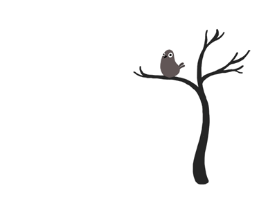 Curious bird 2d animation animation bird cute fly frame-by-frame gif sparkle