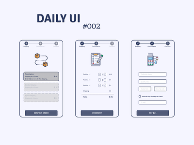 Daily UI 002 - Checkout