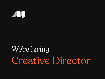 We're Hiring Creative Director