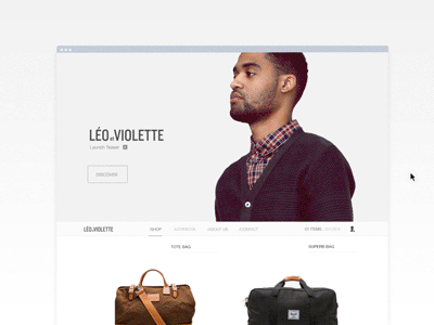 Shop - Gif agency animation gif home hover me page shop thumbnail ui ux website