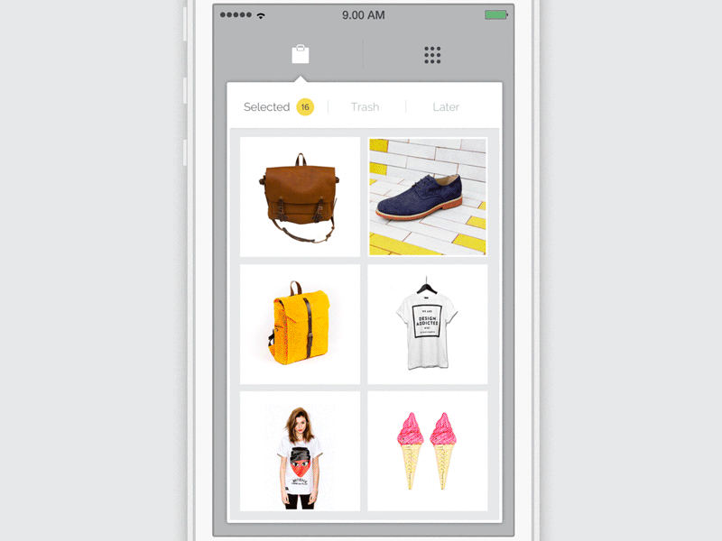Selectedproduct