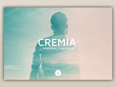 Cremia Portfolio animation creative cremia kit market portfolio template ui